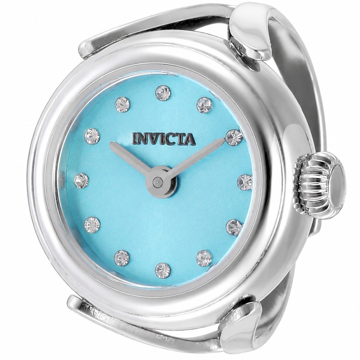 NEW Invicta Mini Angel Women’s Ring Watch – 17.5mm Blue (49071) Adjustable