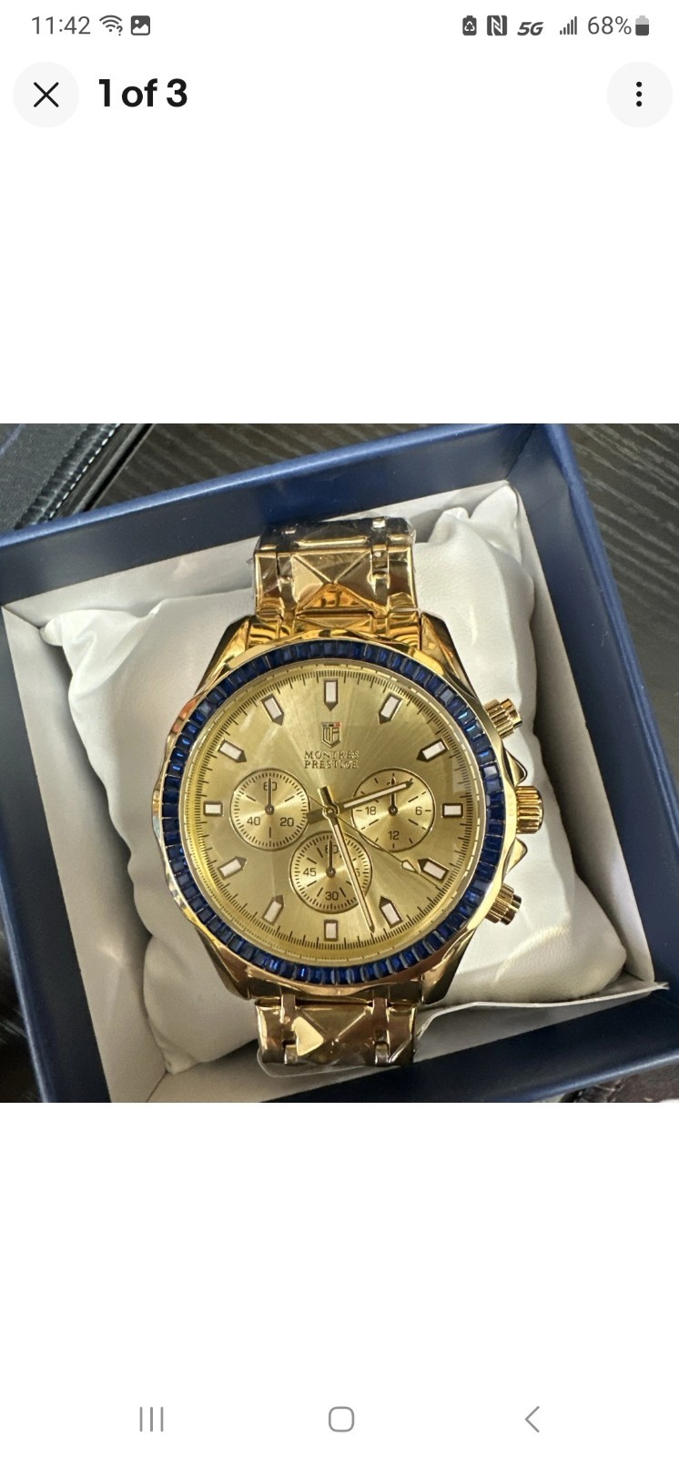 Mpw-0337-Montres Prestige X Invictamens Watch-44.5mm,gold