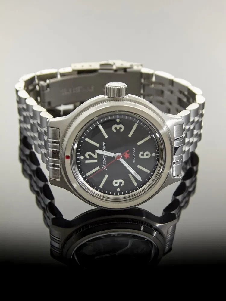 Vostok Amphibia 72045A Watch Diver Automatic Exclusive Model USA Seller