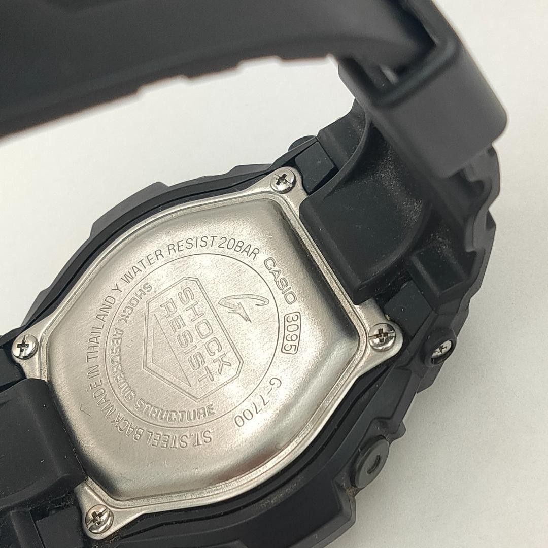 USED Casio G-SHOCK G-7700 Module 3095 Digital Chronograph Watch