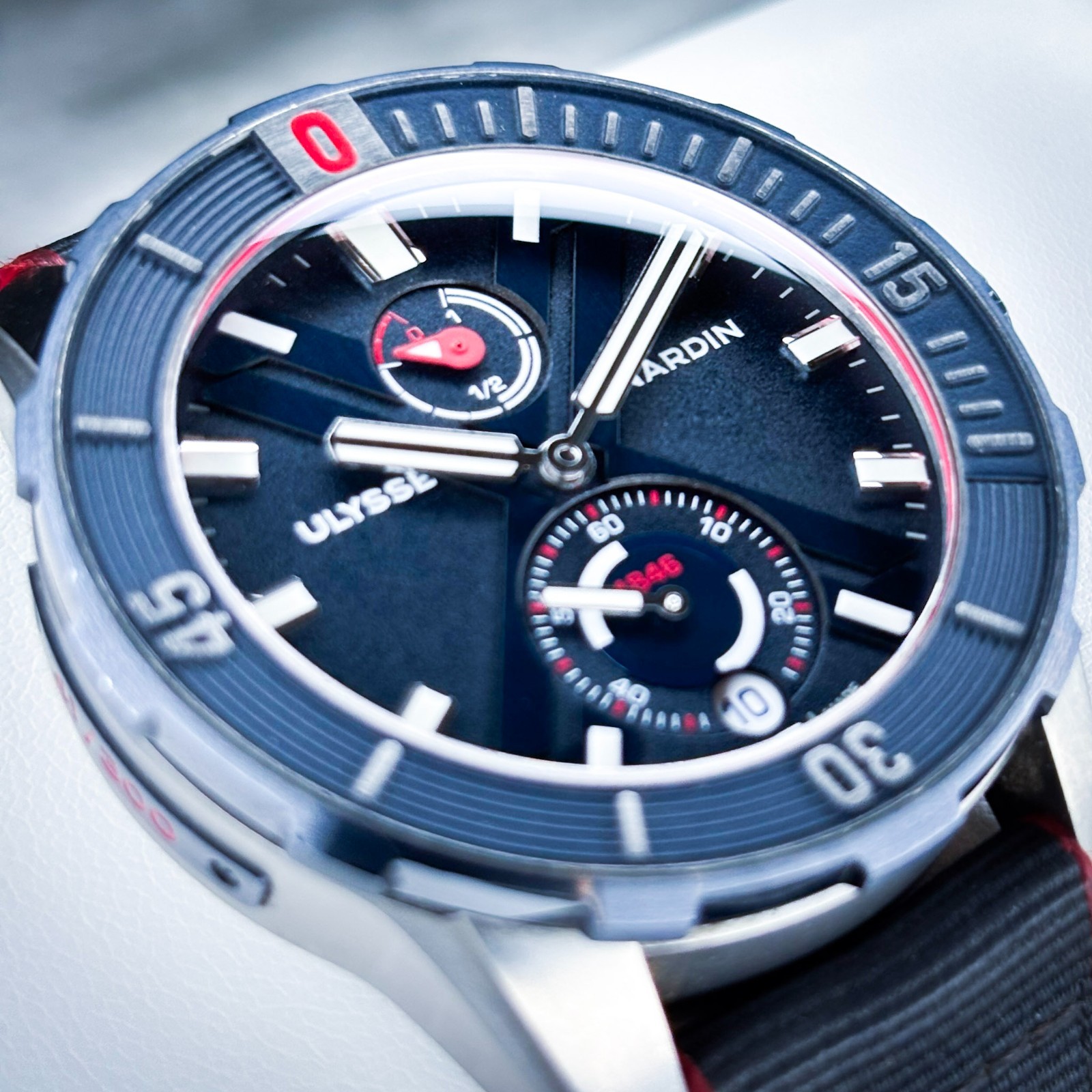 Ulysse Nardin Maxi Marine Diver X 44mm 1183-170LE/93-NEMO w/ Box-Papers-Warranty