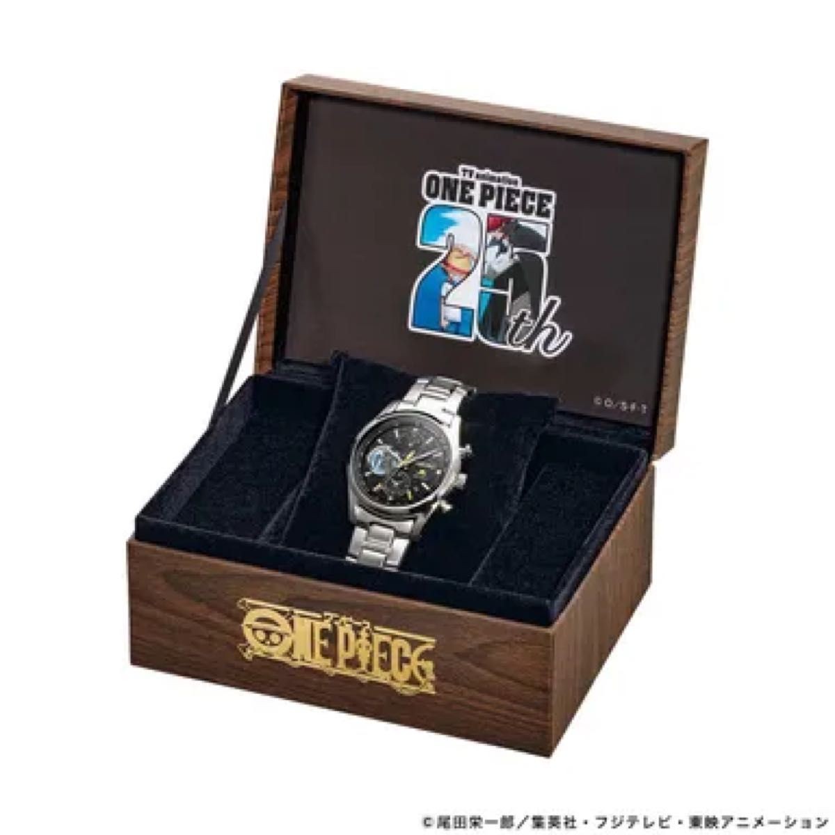 SEIKO x ONE PIECE 25th Anniversary Chronograph Watch M Size LE 5000 New w/Box
