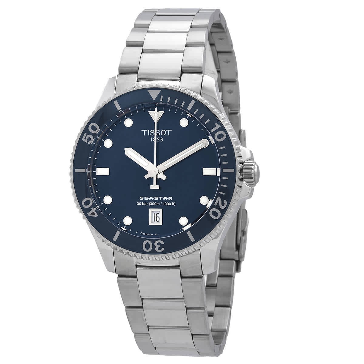 Tissot Seastar Quartz Blue Dial Men’s Watch T120.410.11.041.00