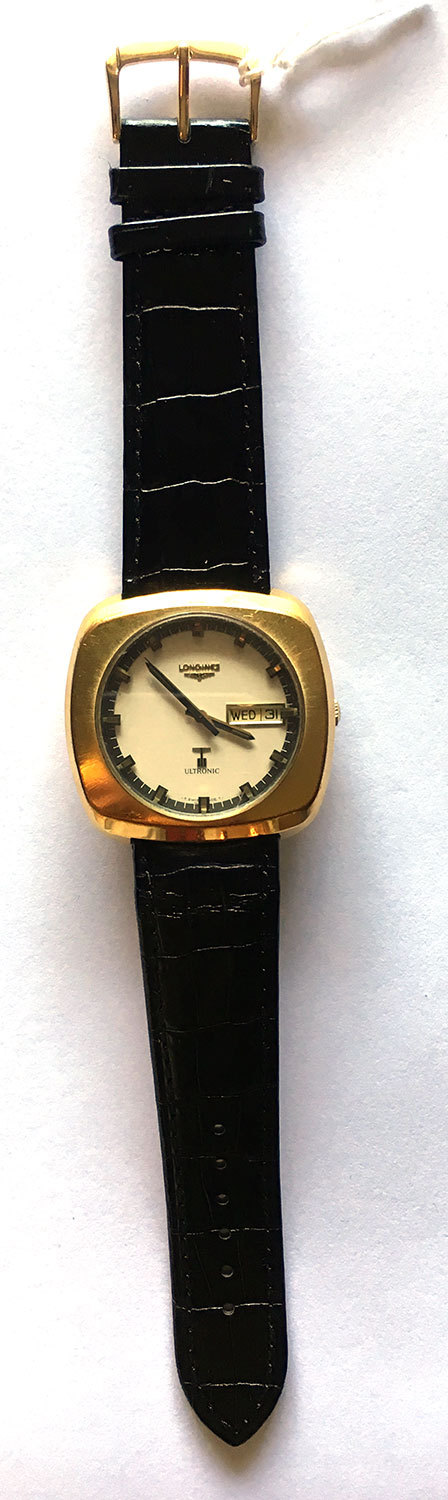 Orologio Longines Ultronic placcato Oro