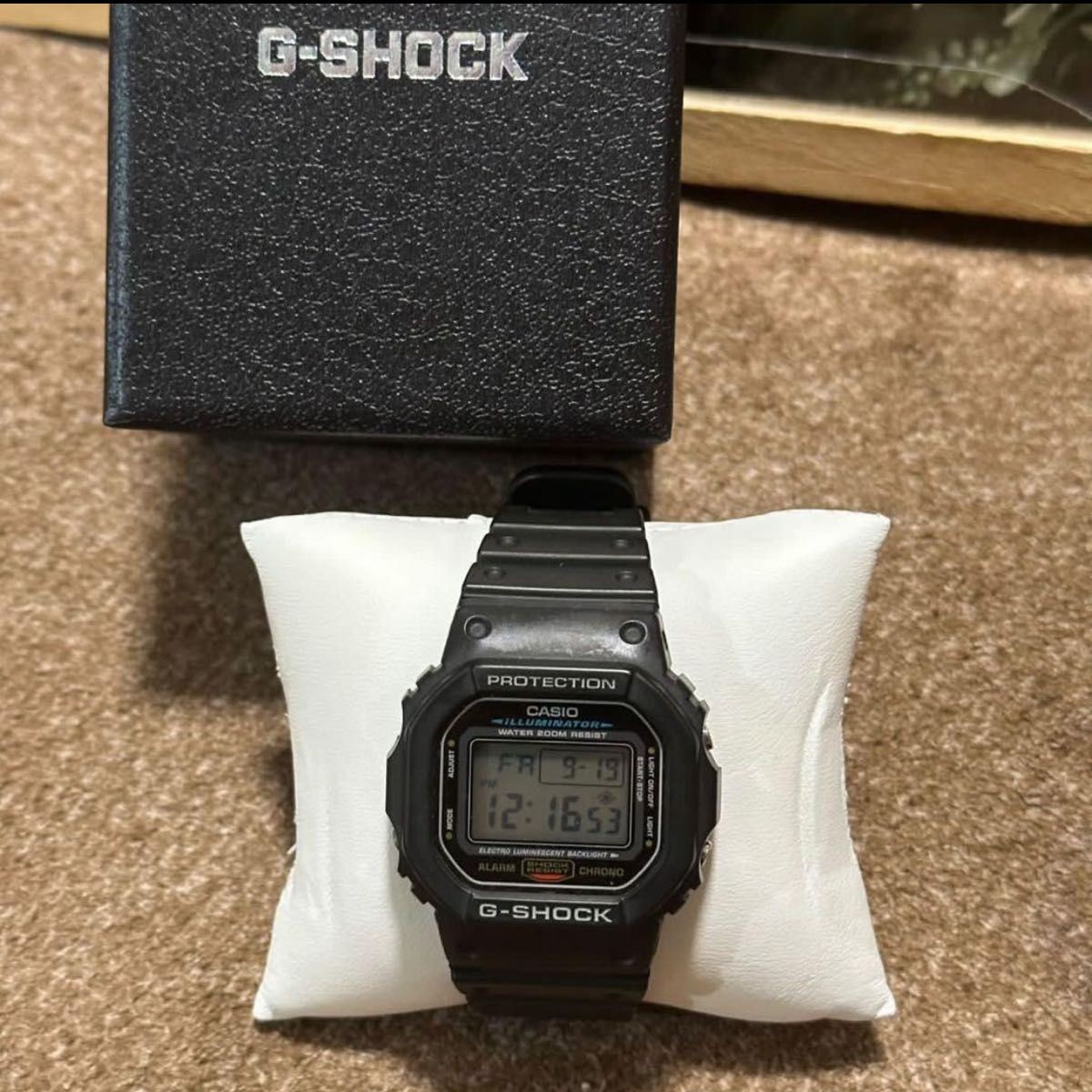 G SHOCK CASIO DW 5600E 1V Square Digital Wristwatch Black