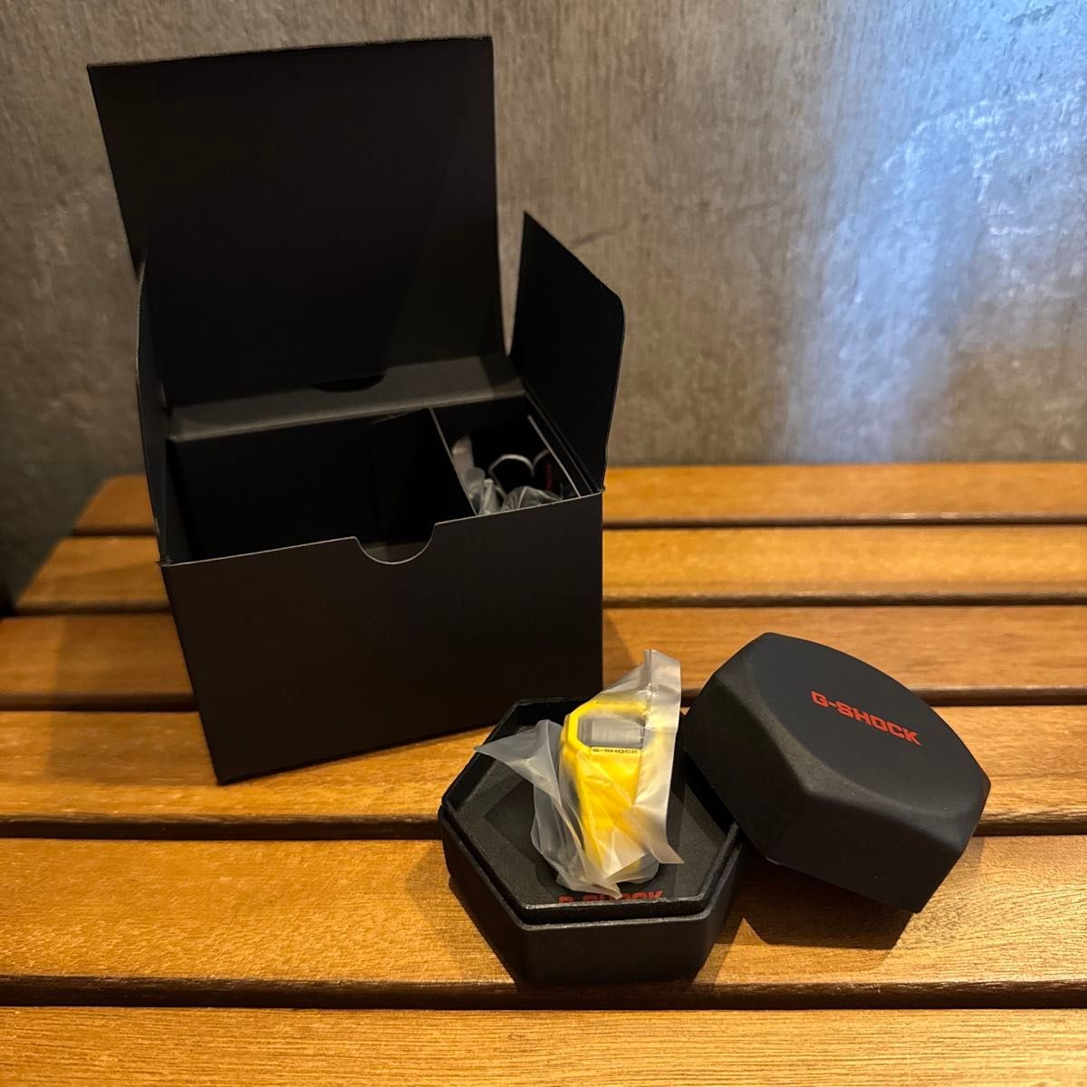 New DWN 5600 9JR CASIO G-Shock nano with tags Casio Ring Watch Yellow No.1614