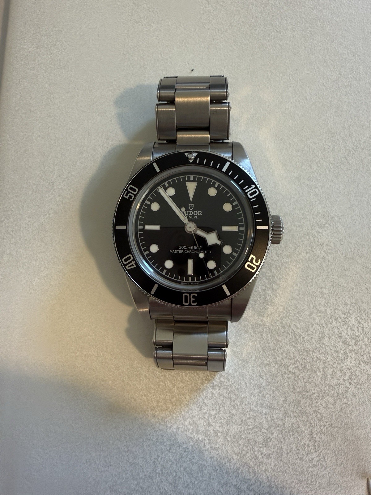 2025 TUDOR Black Bay 41 Monochrome Full Set 3 Link Oyster Bracelet