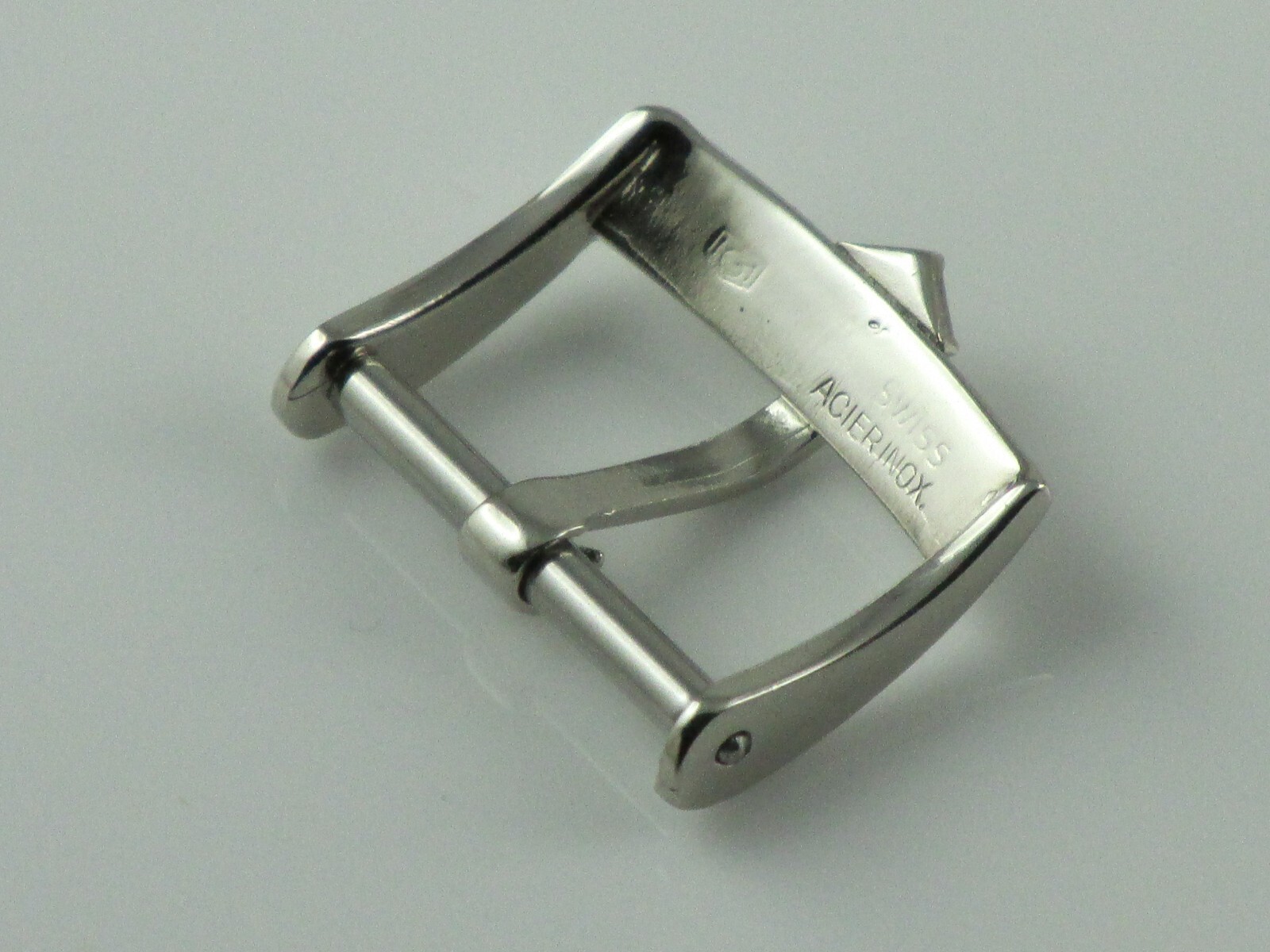 VINTAGE ZENITH STAR BUCKLE STEEL 16mm BUCKLE ZENITH STAR 16mm STEEL