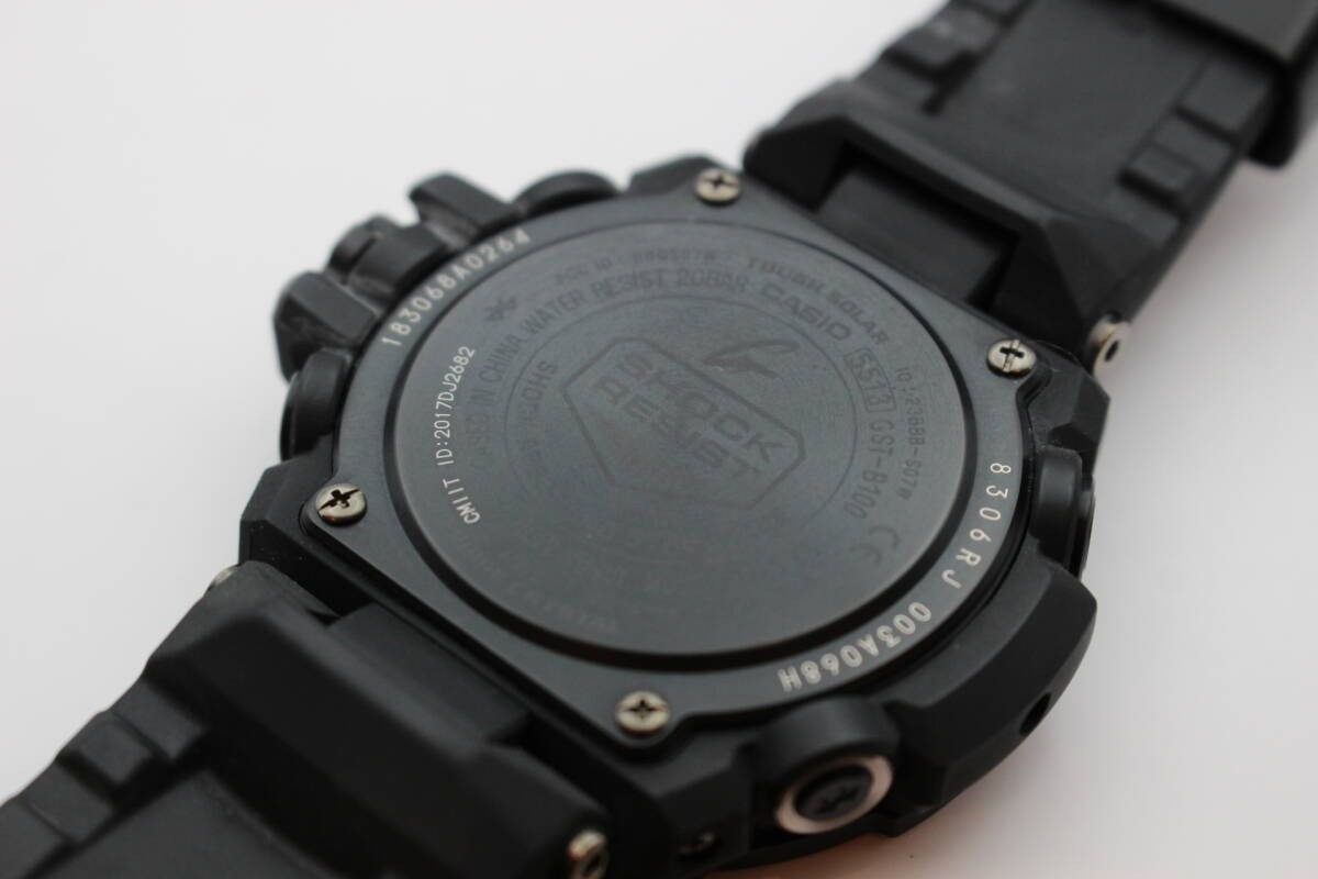 Watch CASIO GST B100X 1AJF G SHOCK BK Dial Men s Solar Working VRW 1626