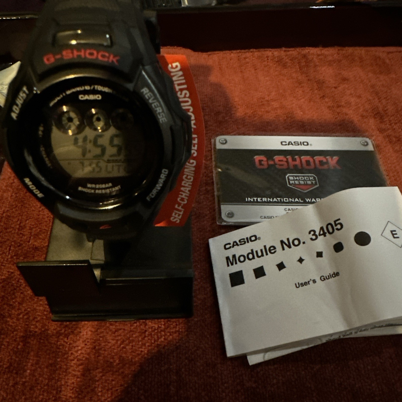 Casio Men’s Watch G-Shock Black and Grey Digital Dial Resin Strap GWM530A-1