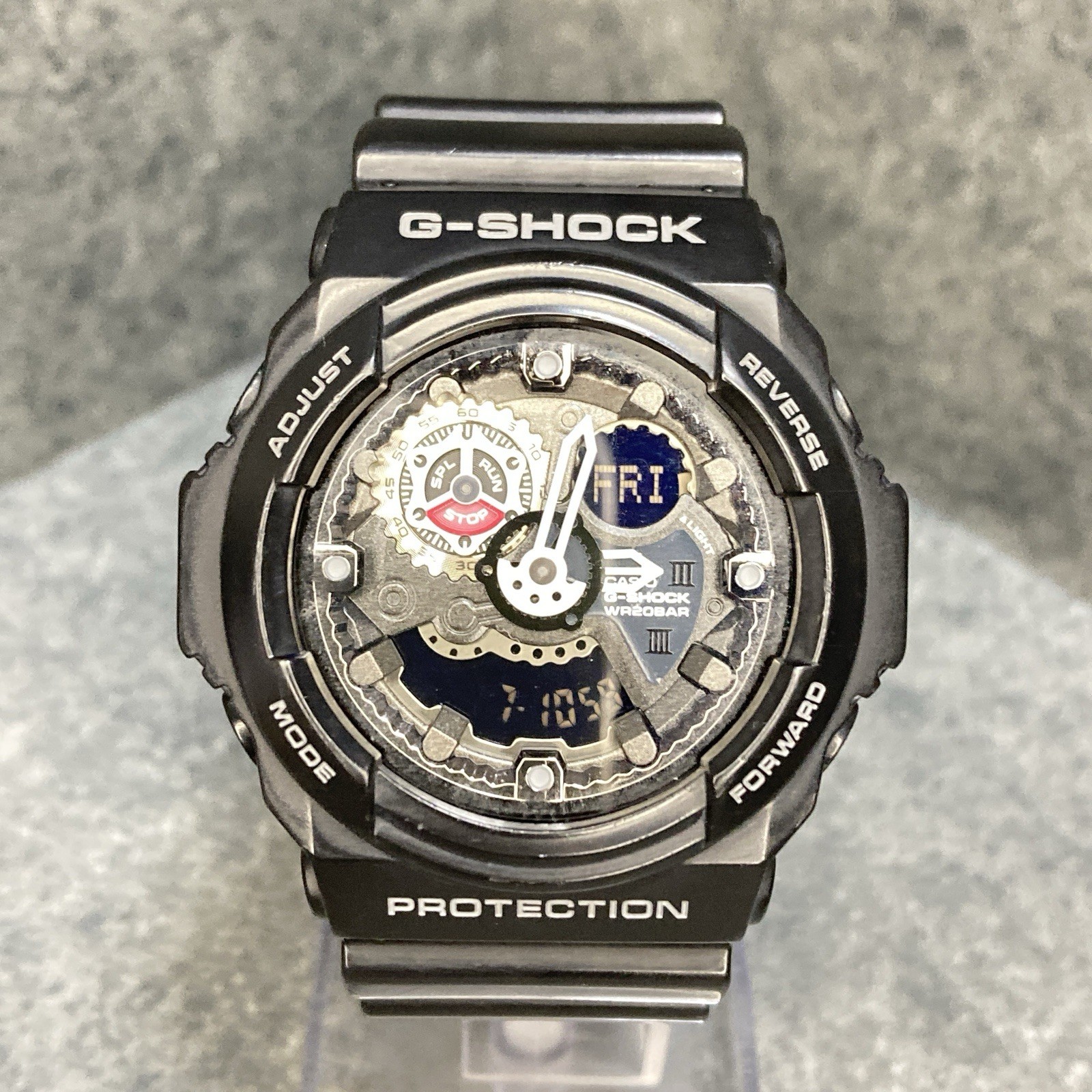 Casio G-Shock GA-300-1A Black Ana-Digi Men’s Watch | Tested Working