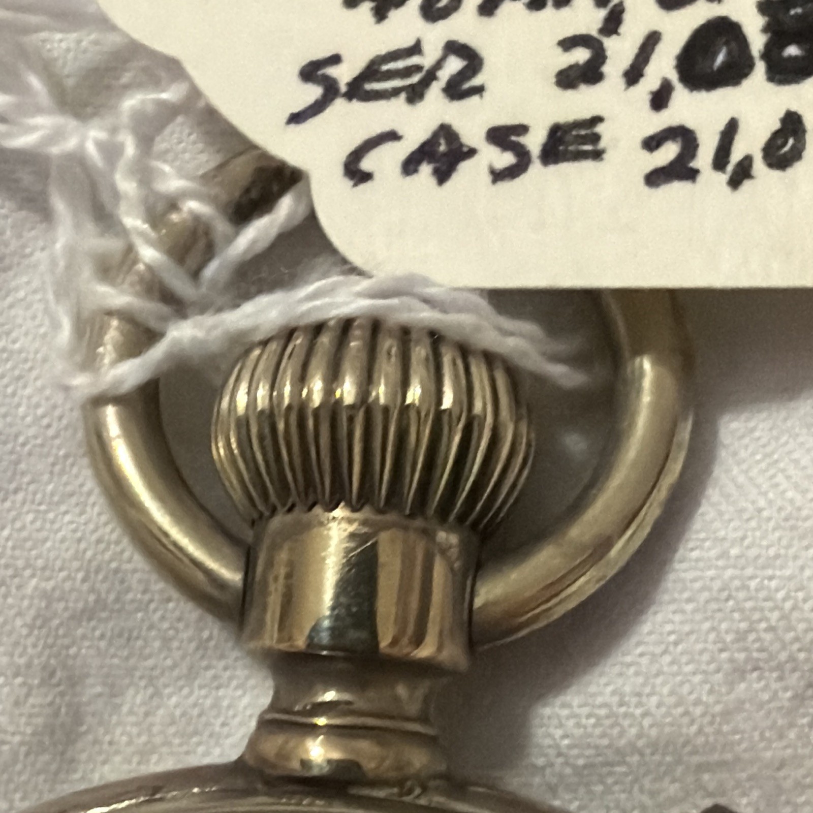 Roskopf Silver Open Face Pocket Watch White Roman Dial Manual Cylinder 1870s