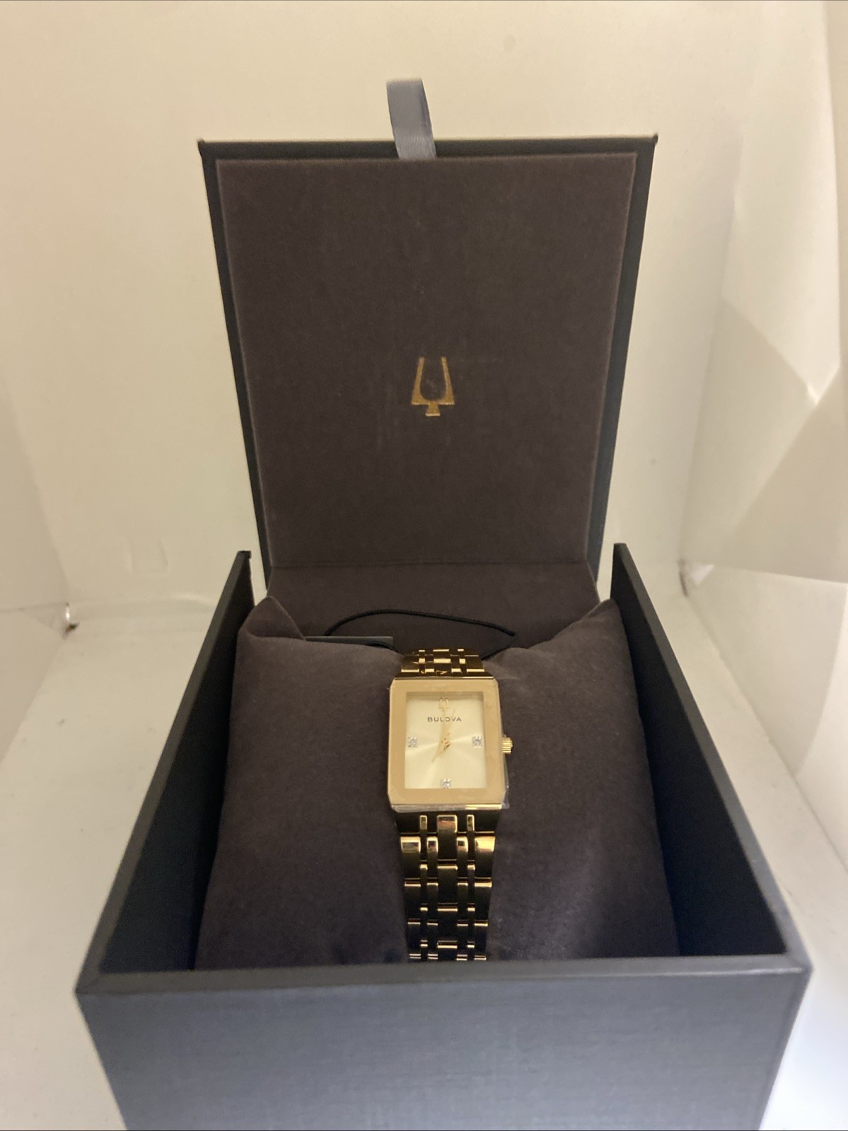 Bulova 97P140 20.5mm Gold Stainless Steel Women’s Wristwatch