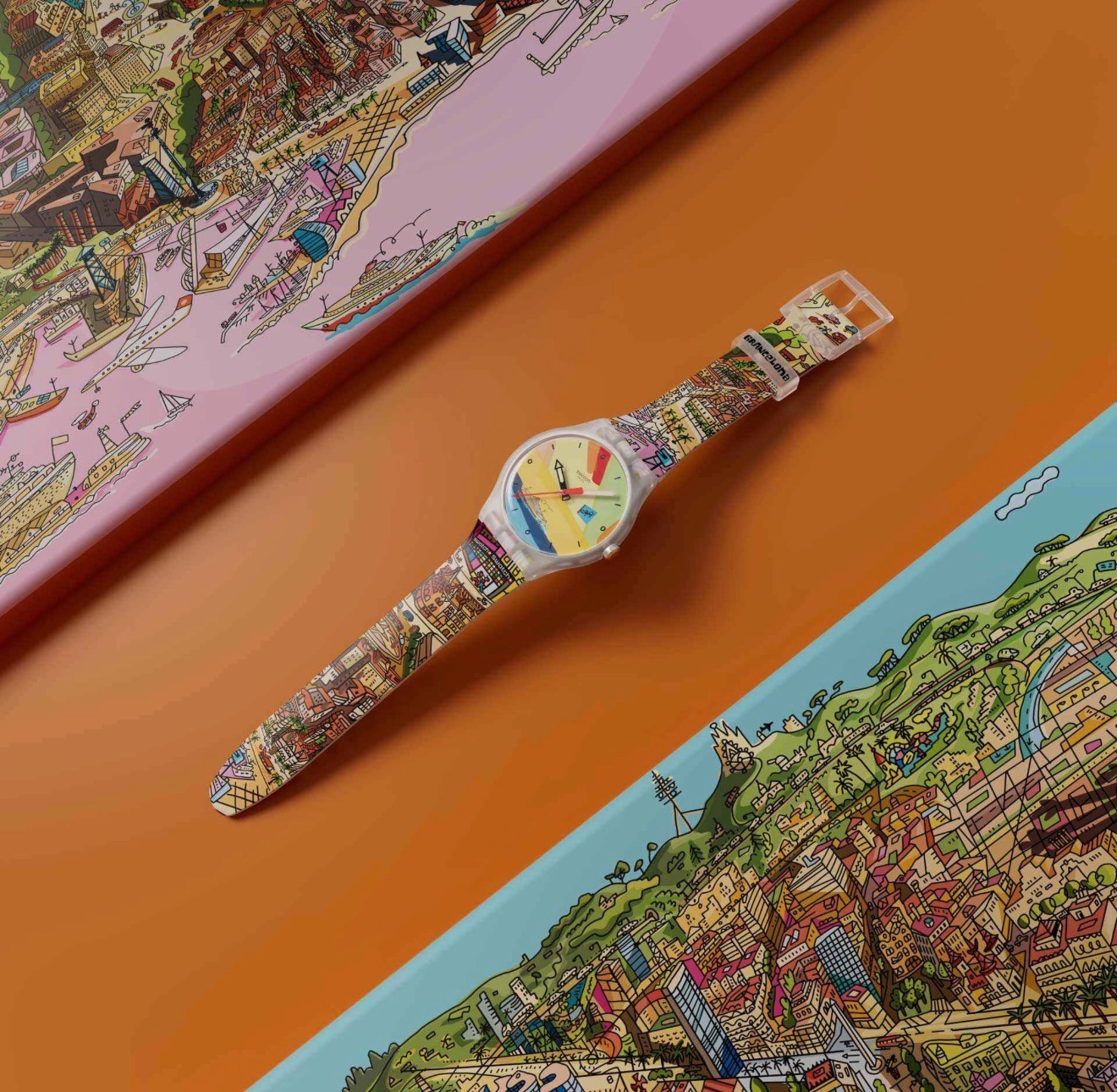 SWATCH Grancelona (SO29Z708) – DESTINATION ARTIST (only in Barcelona) **