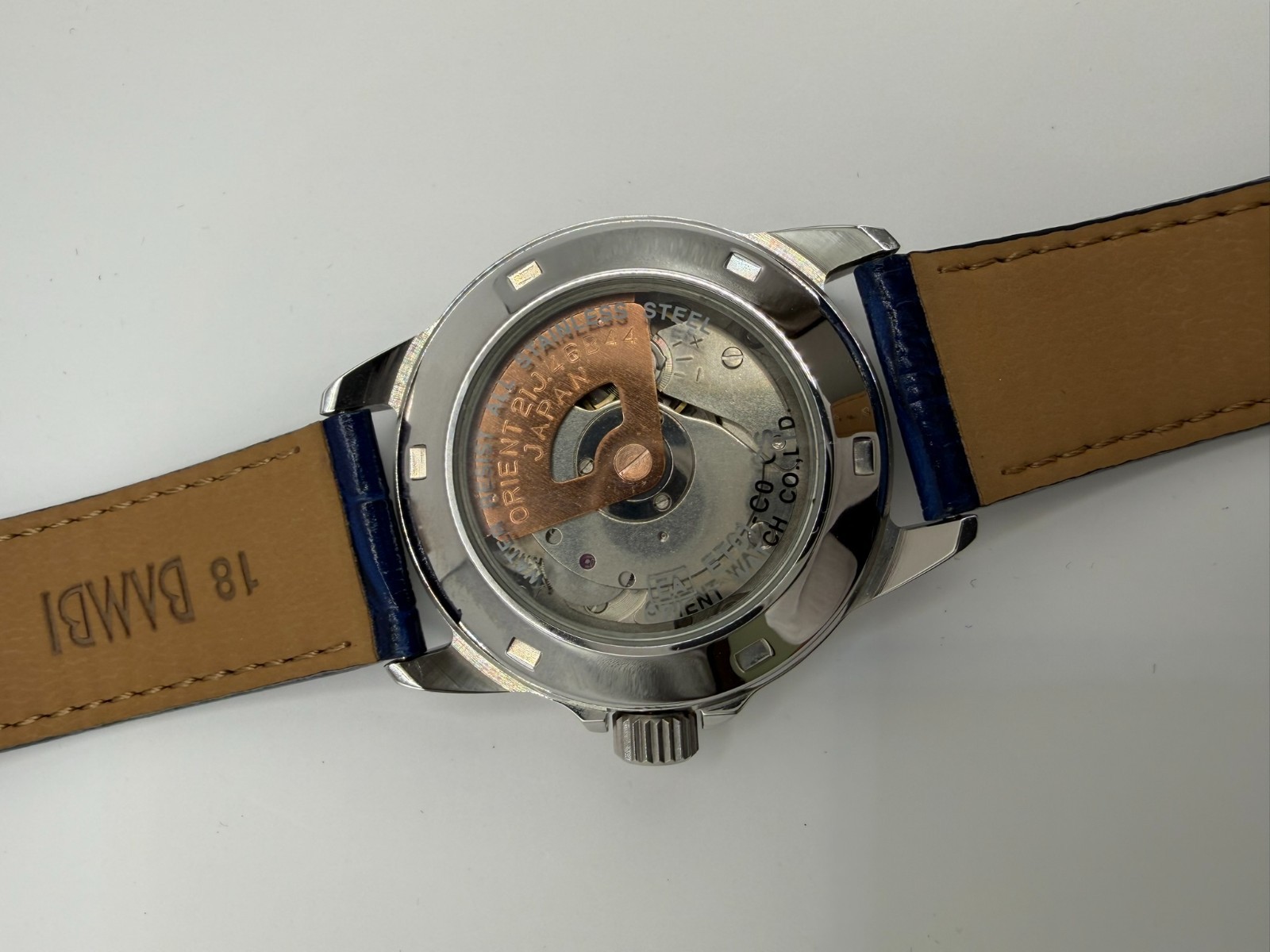 2010s Orient Sun & Moon Automatic Men’s Watch Blue Dial Japan