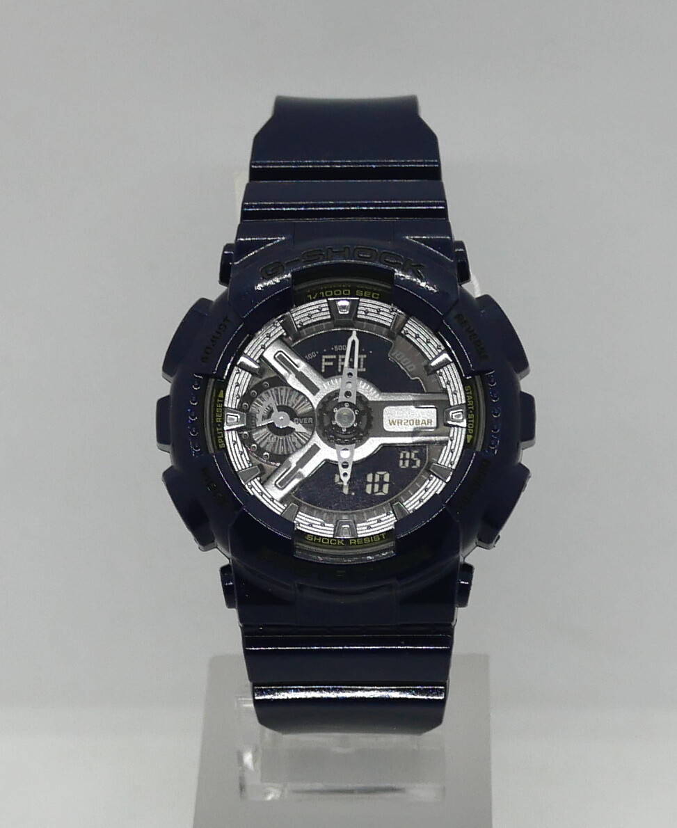 CASIO G-SHOCK (GMA-S110MC-2A) ANALOG/DIGITAL WATCH (METALLIC BLUE) NEW in BOX!