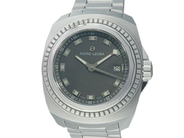 Wristwatch Favre Louba Raider Seaking 00.10107.08.41.45 SS Gray dial USED