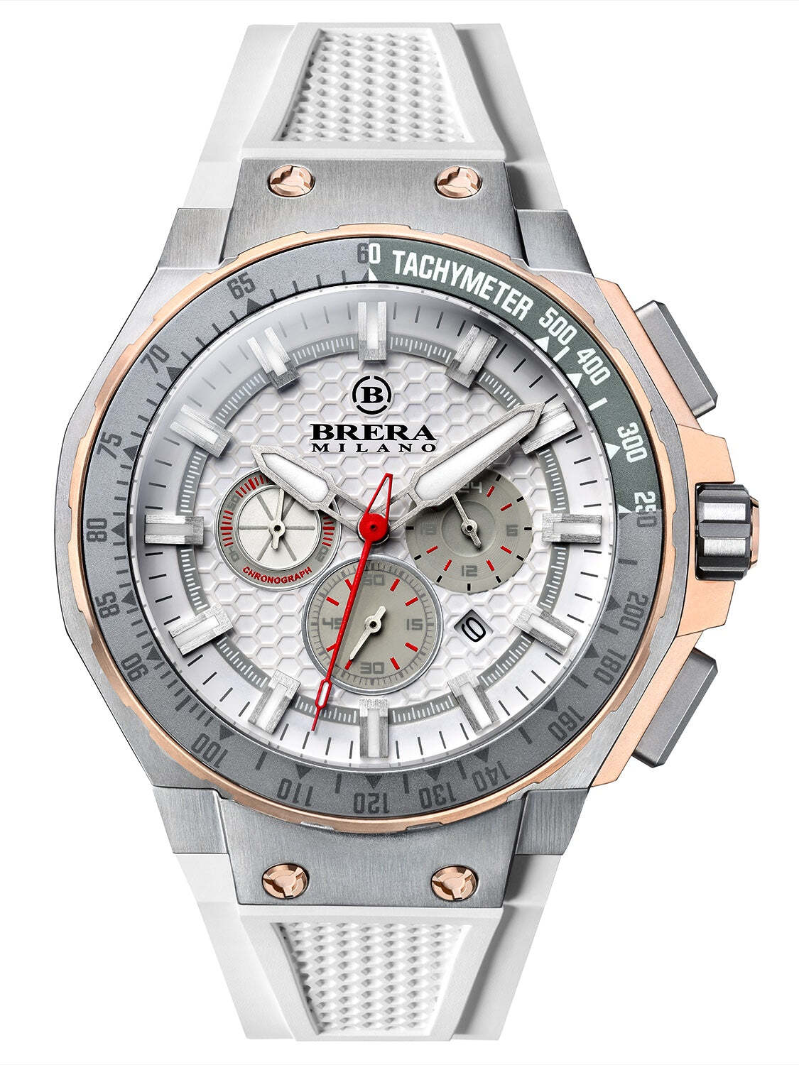 *NEW IN BOX* Brera Milano Granturismo GT2 Chronograph BMGTQC4505 Mens Watch