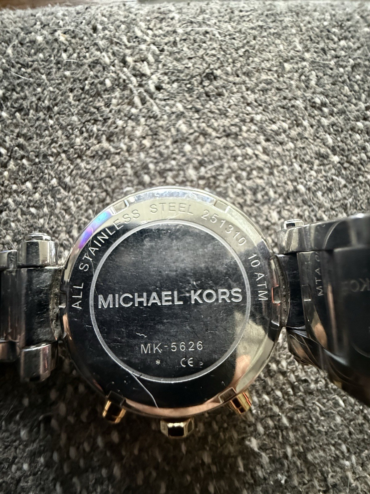 Michael Kors MK-5626 Women’s Two-Tone Quartz Chronograph Date Watch 39mm
