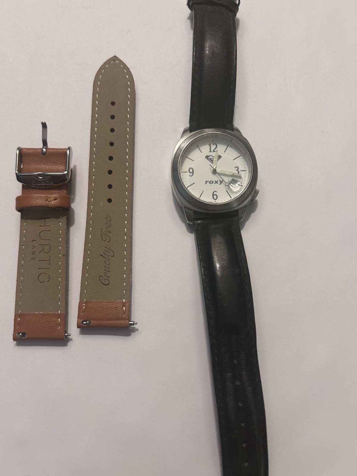 Roxy Watch – Vintage early 2000s Watchface with New Hurtig Lane Strap