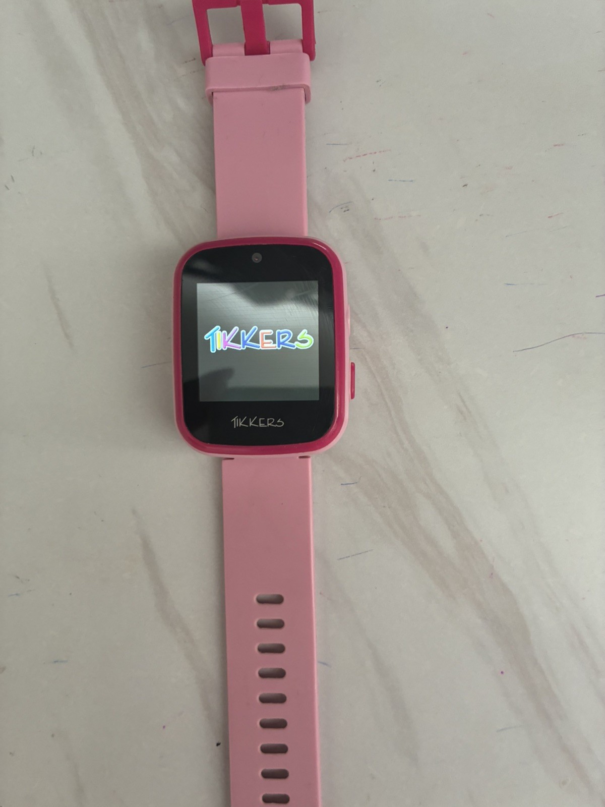 Tikkers Children’s Timepiece Educational Watch Pink VGC