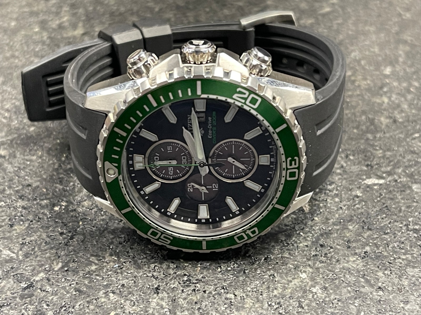 Citizen Promaster B612-S117275 CA0715-03E Divers 200m Eco Drive Watch Pre-Owned
