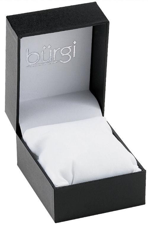 Burgi BUR118RG Crystal Bezel Floating Crystal MOP Dial Rosetone Womens Watch