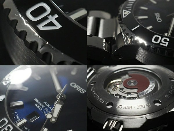 Oris Aquis Date Ref. 01 733 7730 4135 Blue Dial 43mm Automatic 300M Men’s watch