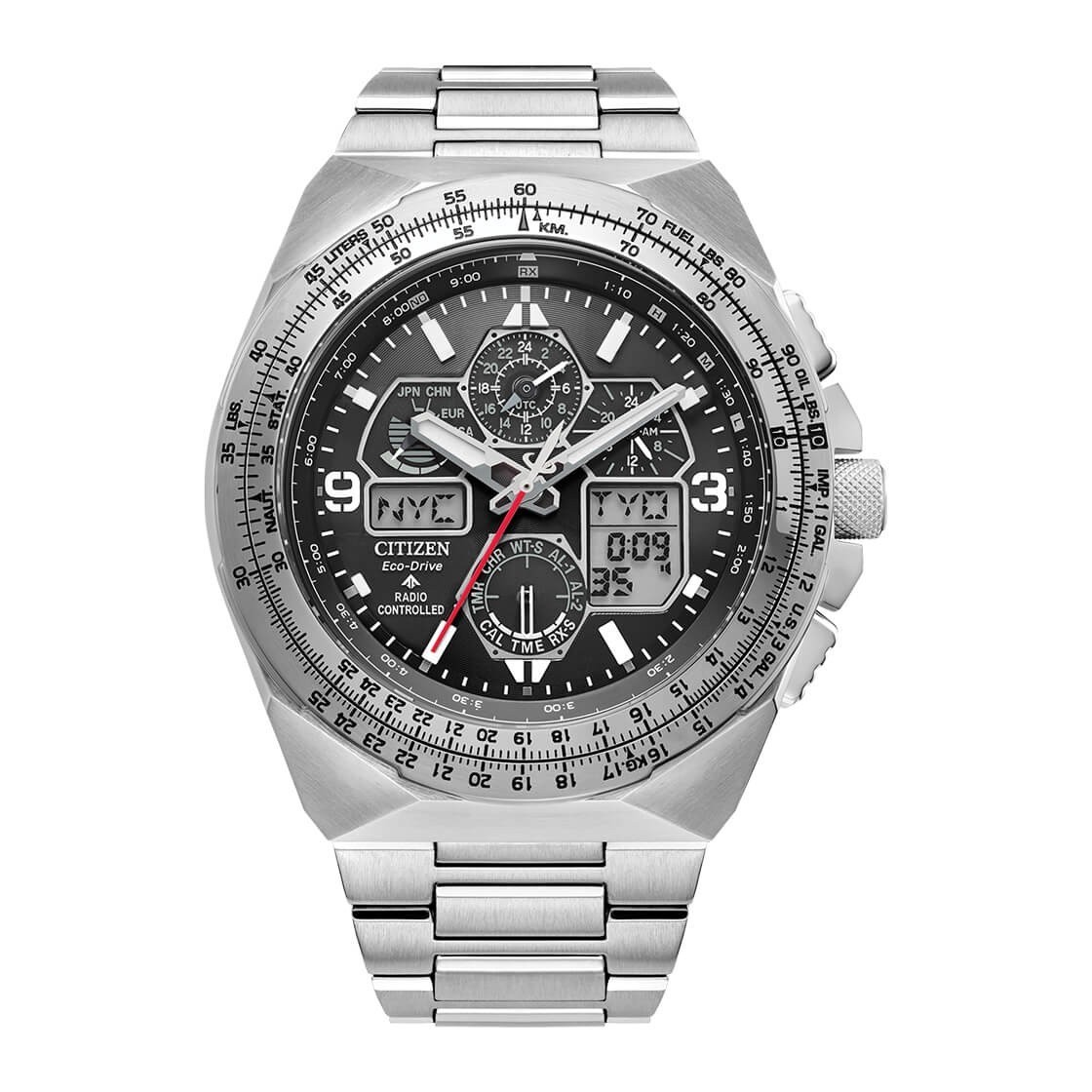 Citizen Promaster JY8120-58E Skyhawk A-T Eco-Drive Atomic Time New Men’s Watch