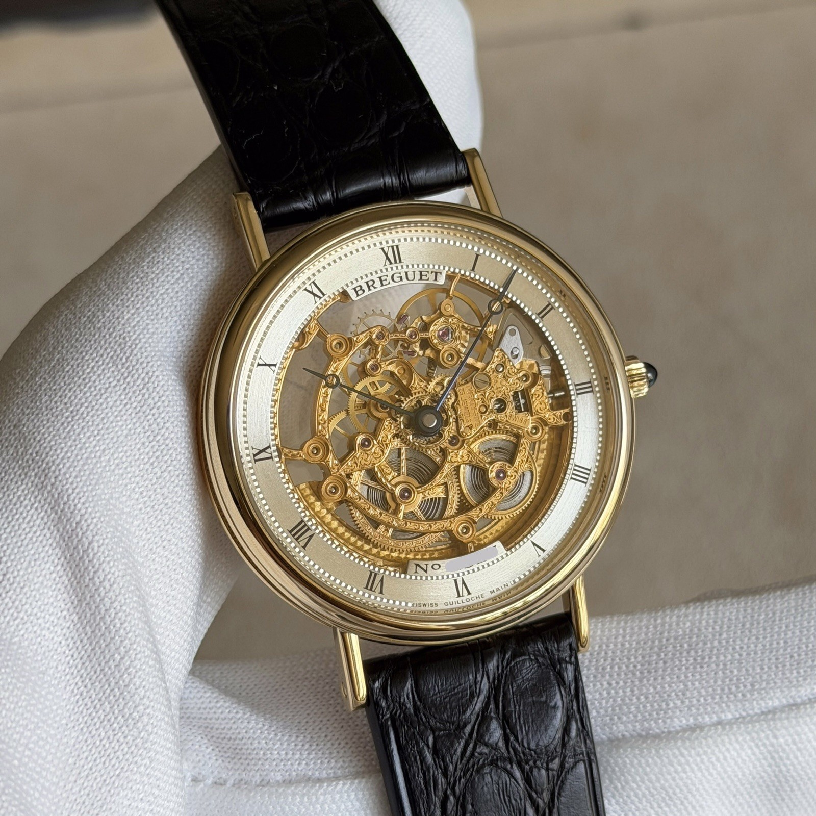 RARE Breguet Skeleton Jubilee 75 Pcs Limited Anniversary Edition Watch 3517BA