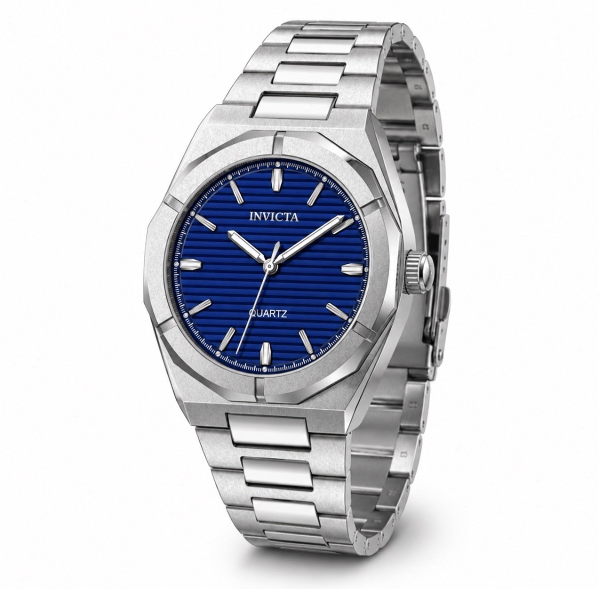Invicta Celestial Polaris 69211 Blue Dial 42mm Steel Quartz Men’s Watch NWT