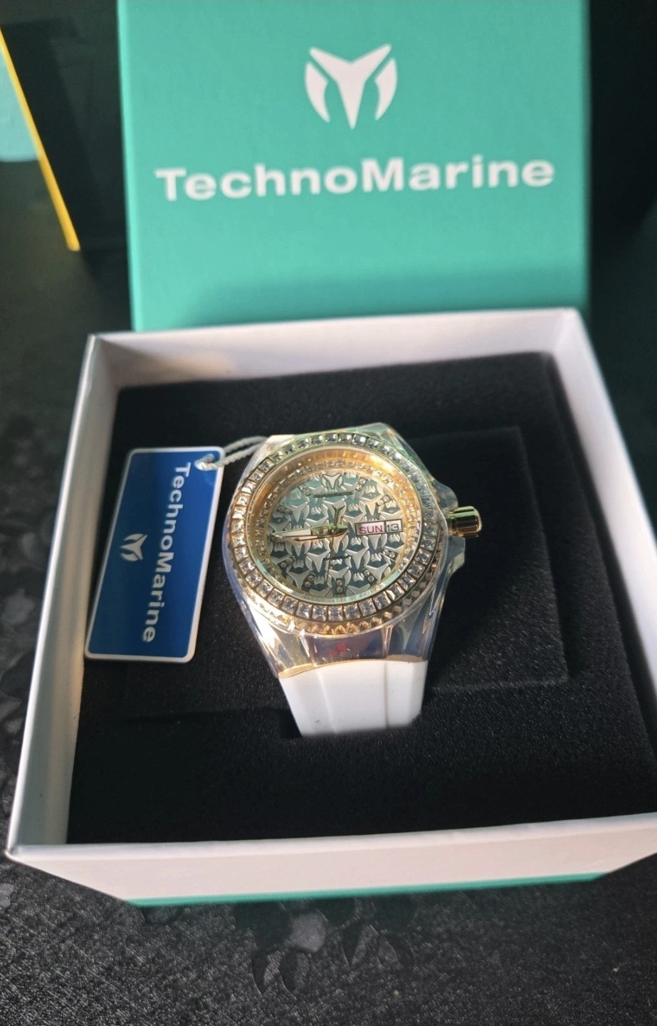 TM-121172 TechnoMarine Cruise White Gold Swiss Ronda 517 Caliber 40mm