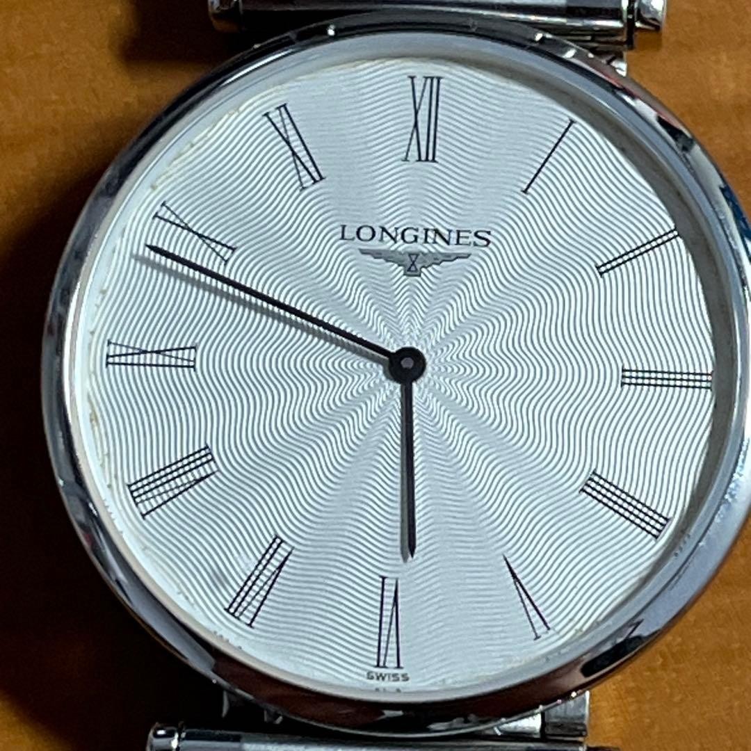 Longines La Grande Classique L4.709.4 Men’s 33mm SS Watch For Parts Crown Missin