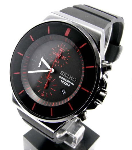 Seiko Quartz Chronograph Stainless Steel Men’s Watch SNDD61P1