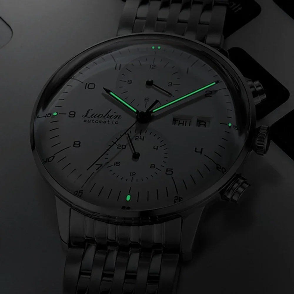 Luobin Watch Men Fashion Mechanical Watches Luxury Business Automatic Wristwatch