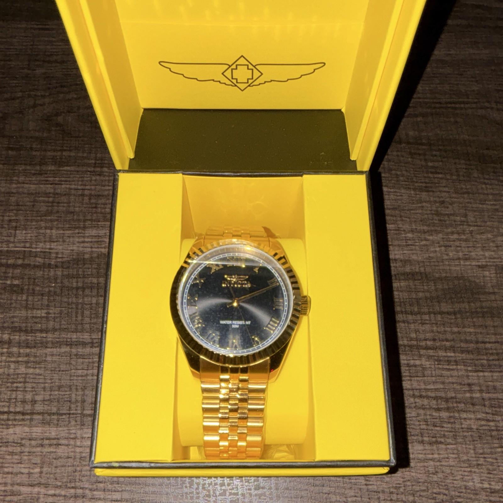 47405- Invicta Specality Windsor Men’s Watch – 43MM Gold – BRAND NEW