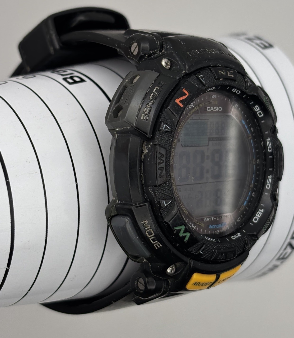 Casio 3246 PAG-240 Pathfinder Triple Sensor Watch #YC2