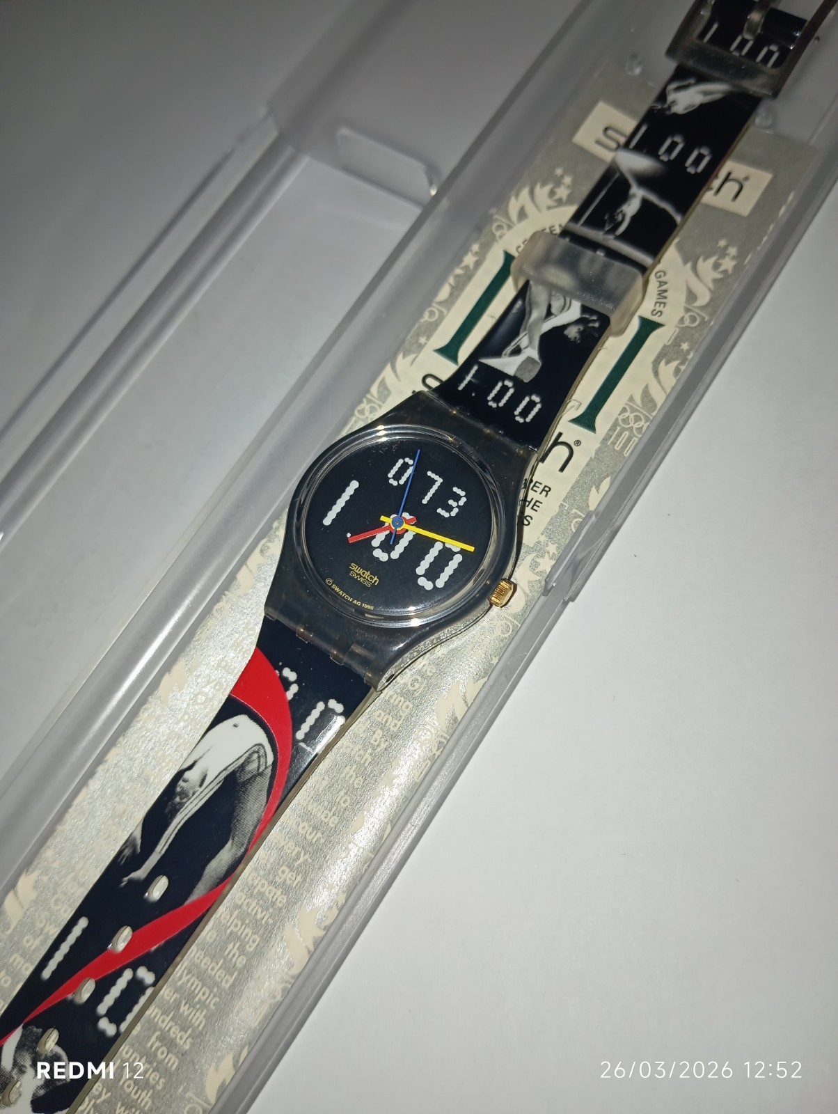 1996 NADIA COMANECI LZ105 OLYMPICS SPECIAL LADY WATCH NEW WORKING