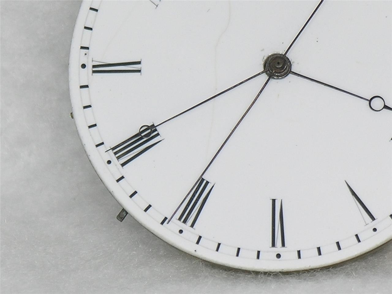 VERY RARE 30 JEWEL 44MM JUMPING INDEPENDENT SECONDS SWISS MOVEMENT, RUNNING!