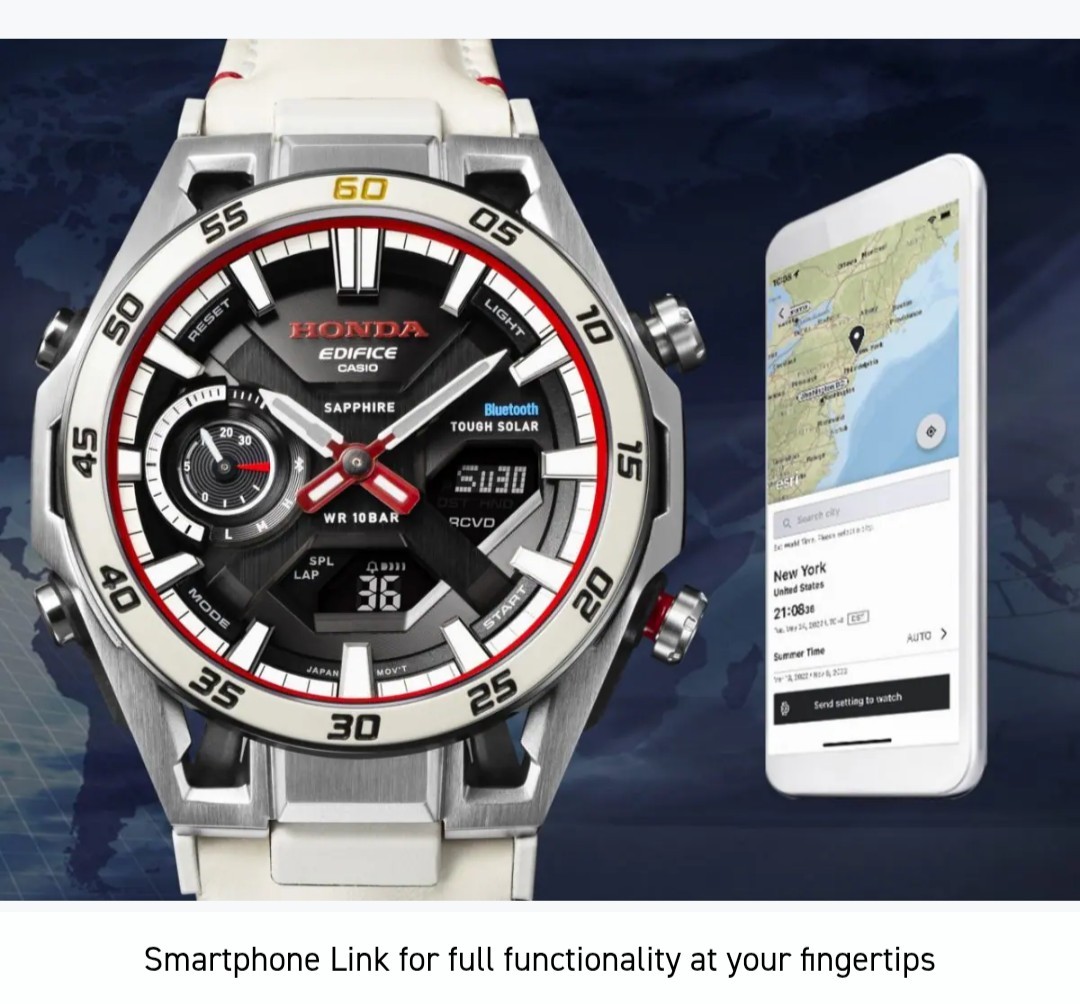 CASIO EDIFICE WATCH Honda Special Edition ECB-2300HR-1A