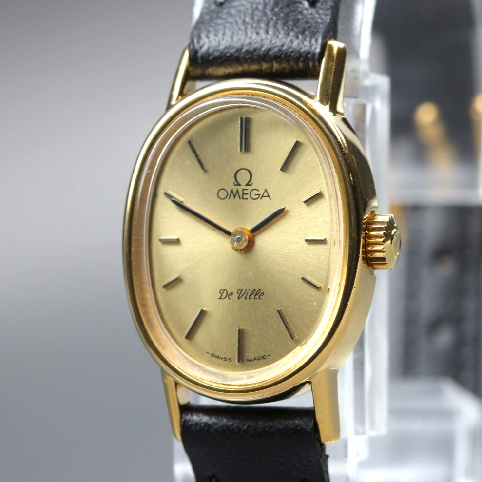 [Near MINT w/Paper] OMEGA De Ville Cal.1100 Vintage 1979 Hand Wind Women’s Watch