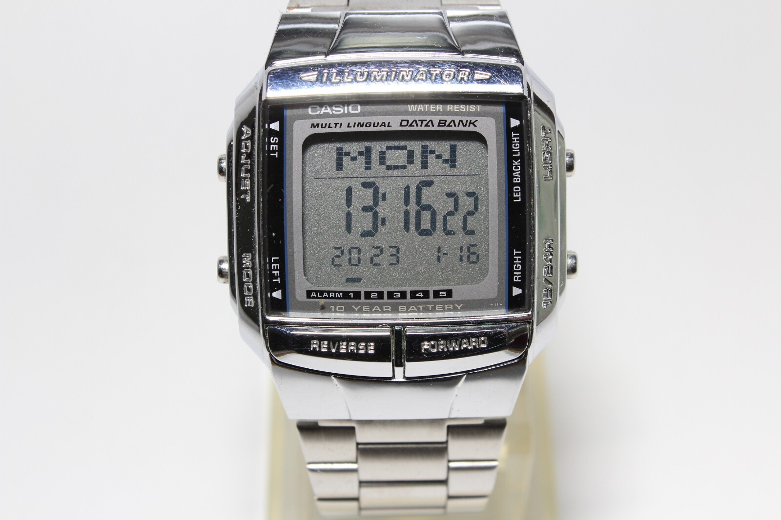 CASIO DATA BANK DB-360 multi lingual 13 languages vintage watch
