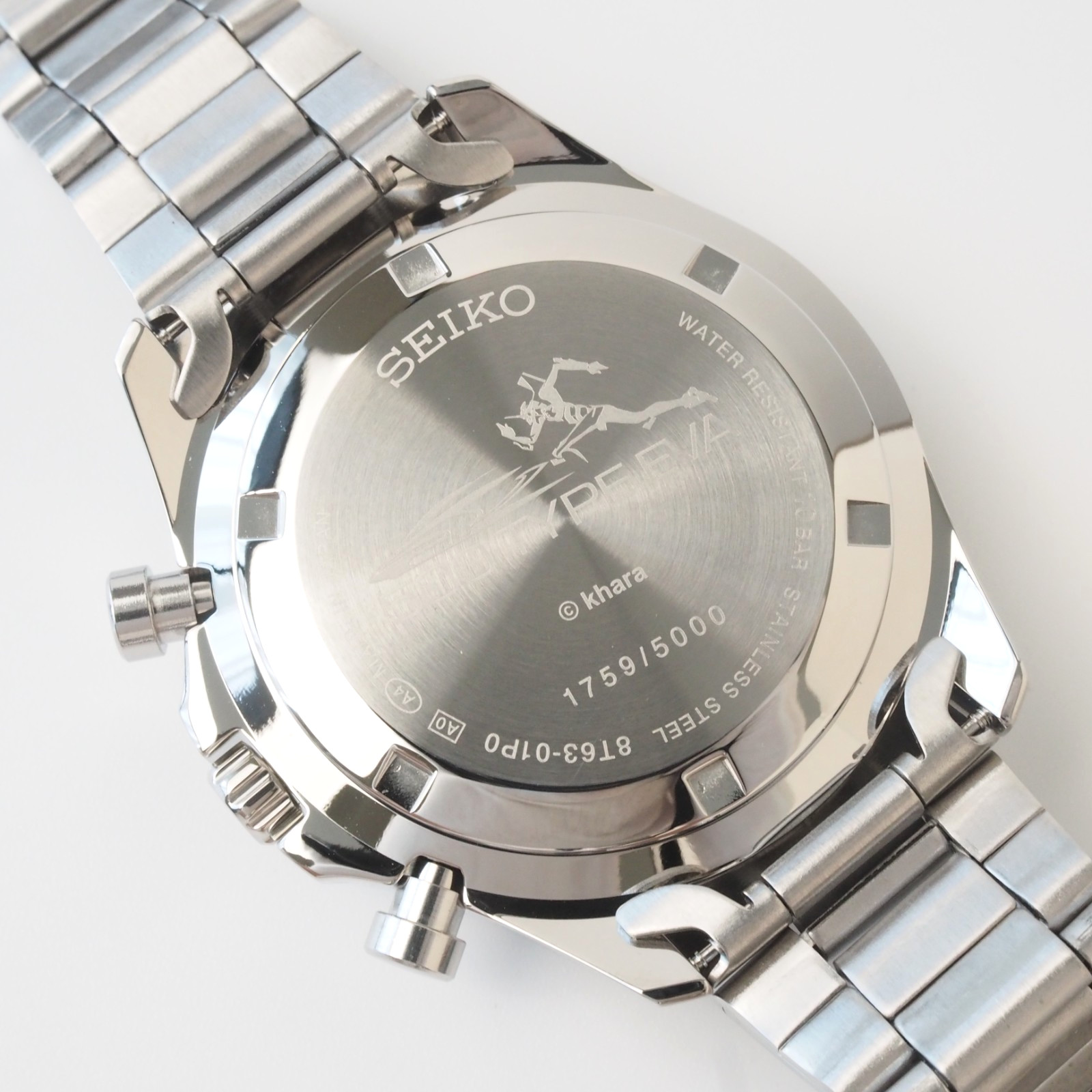 SEIKO 500 TYPE EVA 8T63-01P0 Quartz JR Shinkansen Evangelion Limited Mens Box