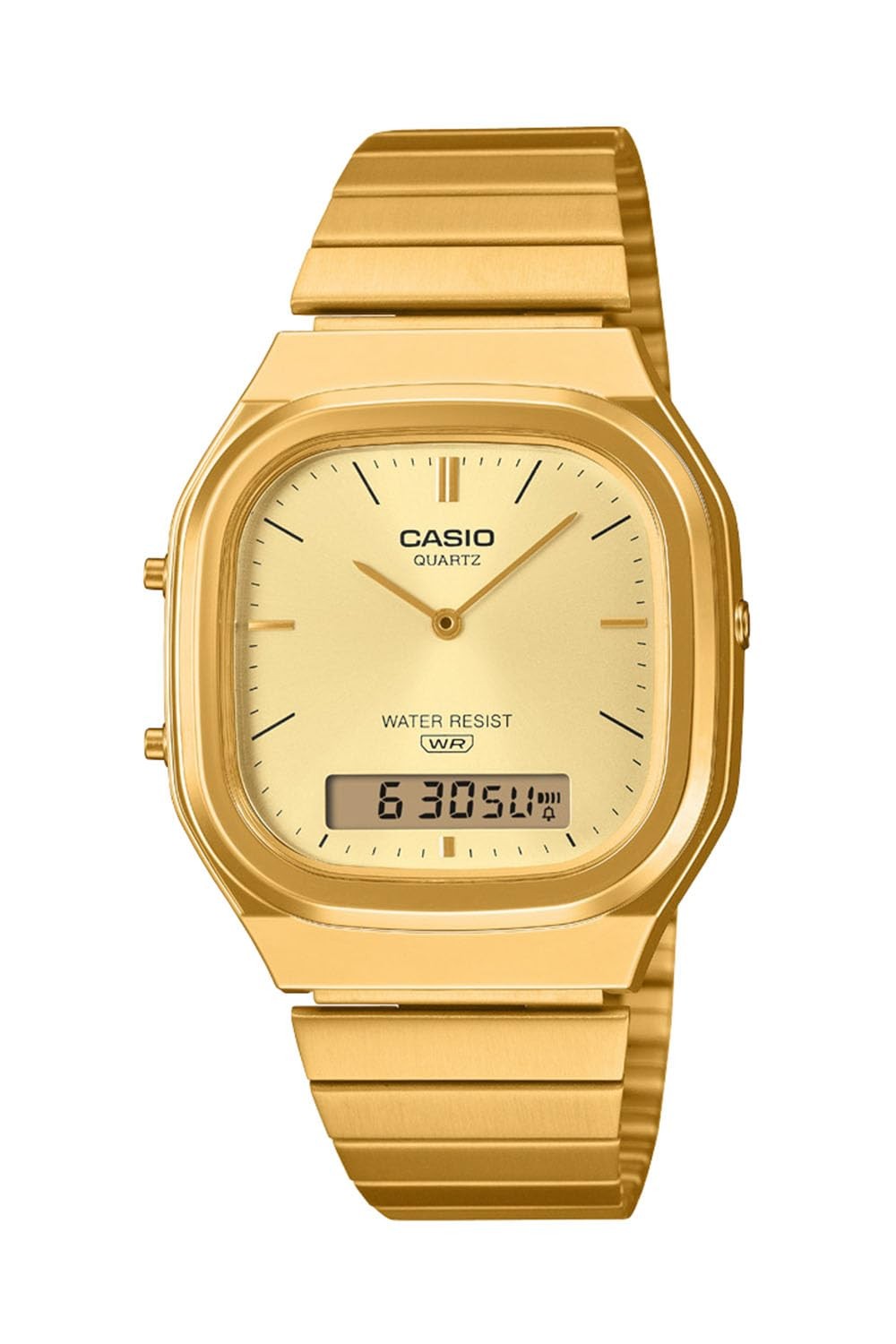 CASIO CLASSIC Series AQ-240EG-9AJF Gold Color AQ240EG9AJF Analog/Digital New