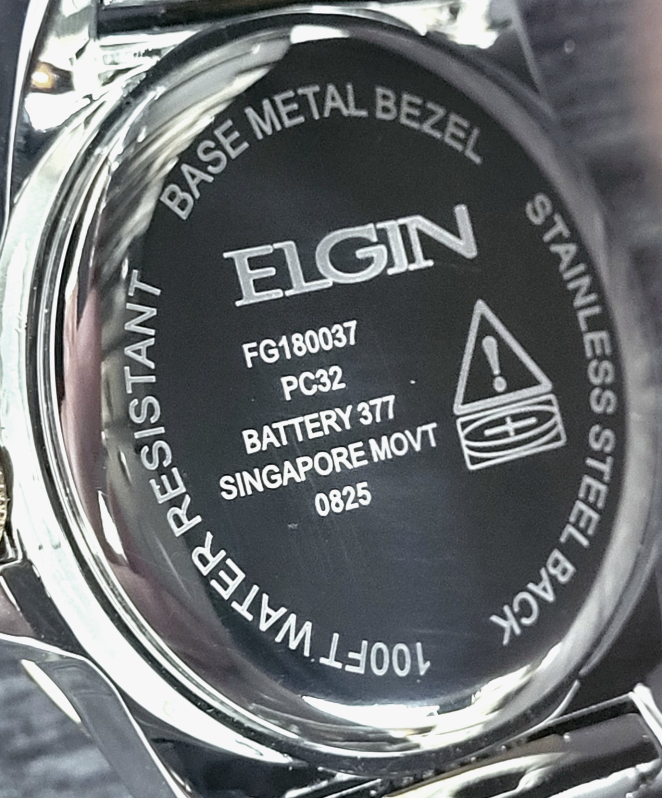 Rare Elgin Diamond Bezel Paved Mens Watch Authorized Dealer