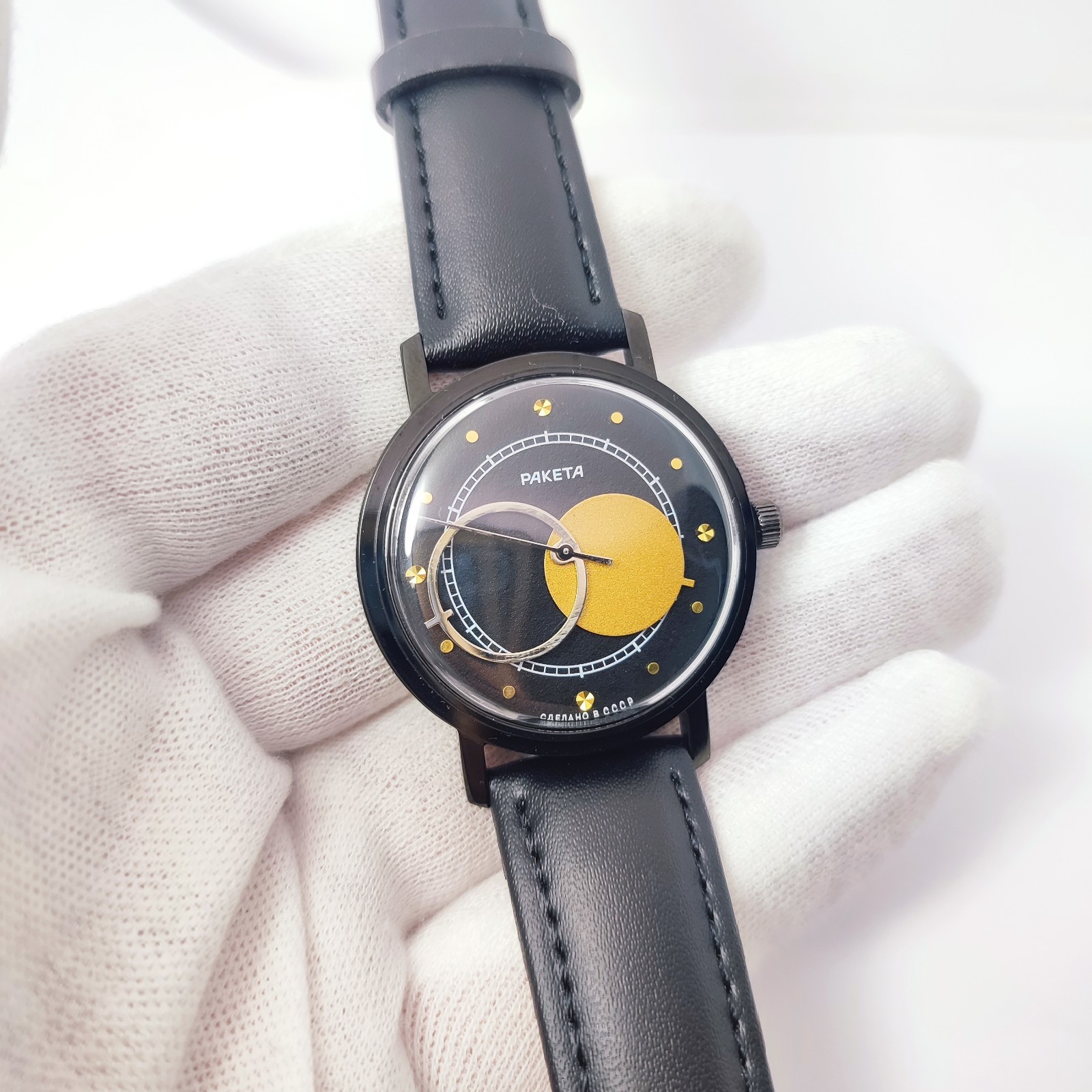 ⭐Vintage Soviet watch Raketa Copernicus mechanical 2609.HA 18 jew. made in USSR