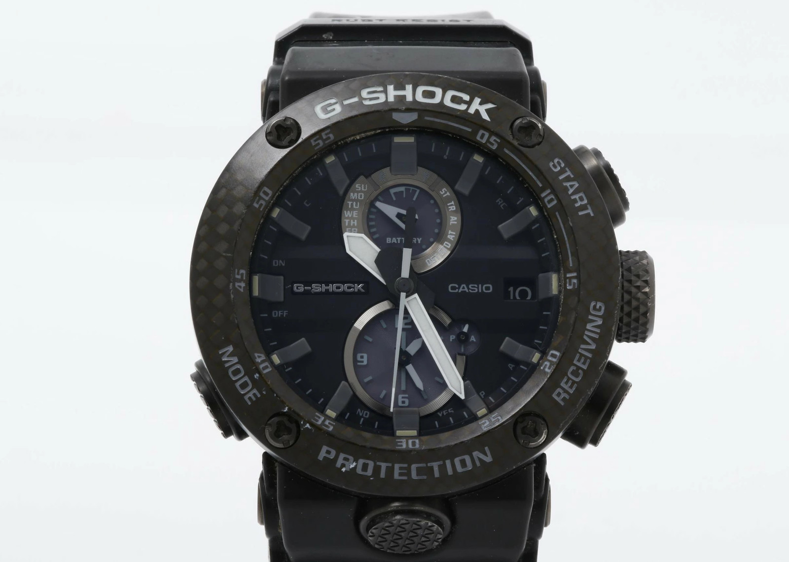 CASIO G SHOCK MASTER OF G AIR GRAVITYMASTER GWRB10001AJF Black Carbon Men’s Anal