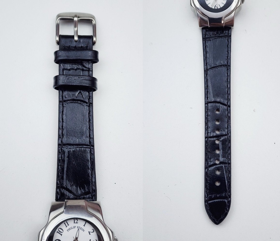 Men’s TRAVELER Watch PHILIP STEIN “Teslar”. Dual Time