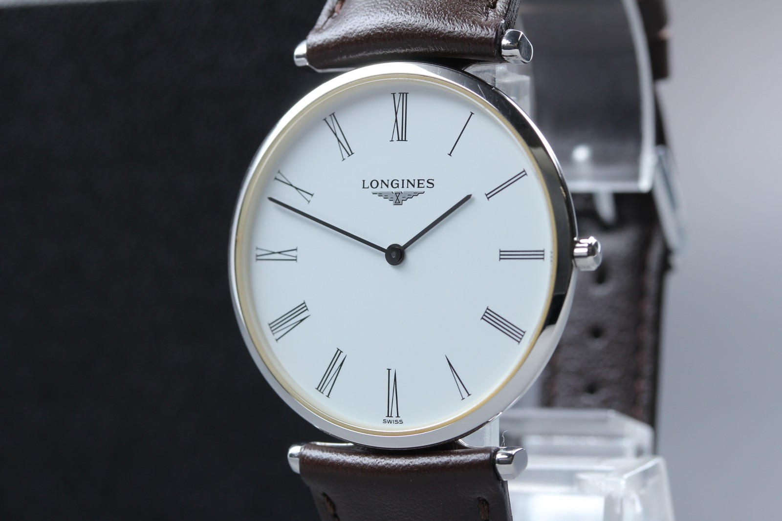 [N MINT] La Grande Classique de Longines L4.755.4 Quartz Roman Men’s Swiss Watch