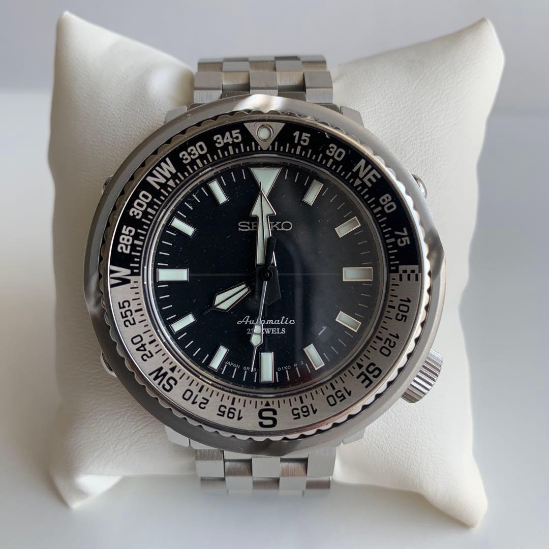 SEIKO Prospex Fieldmaster SBDC011 Automatic Watch Tuna Can Black Dial Japan